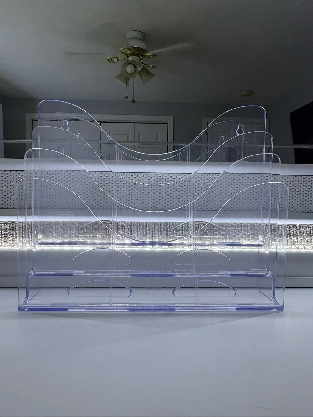 Clear Acrylic Desk Organizer Set - (9 pieces)